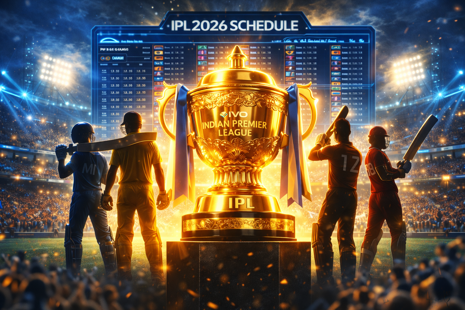 IPL 2026 Schedule and BCCI Updates