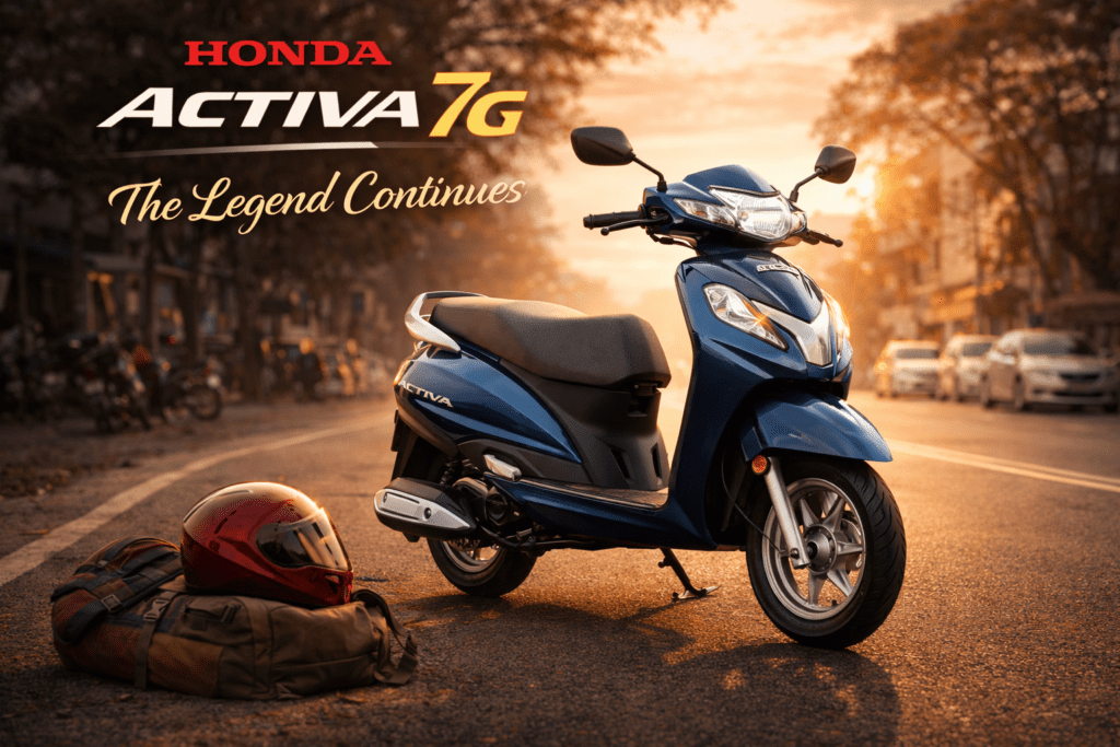 Upcoming Bikes in India 2026 -Honda Activa 7G