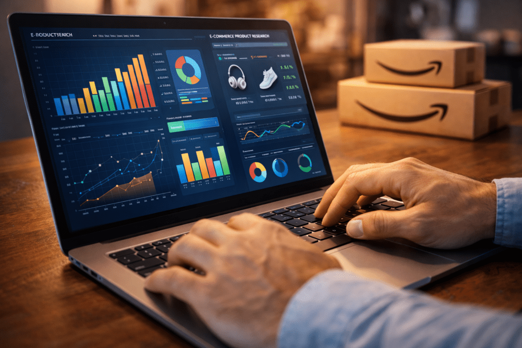 Amazon FBA 2026 product research tools and data analytics