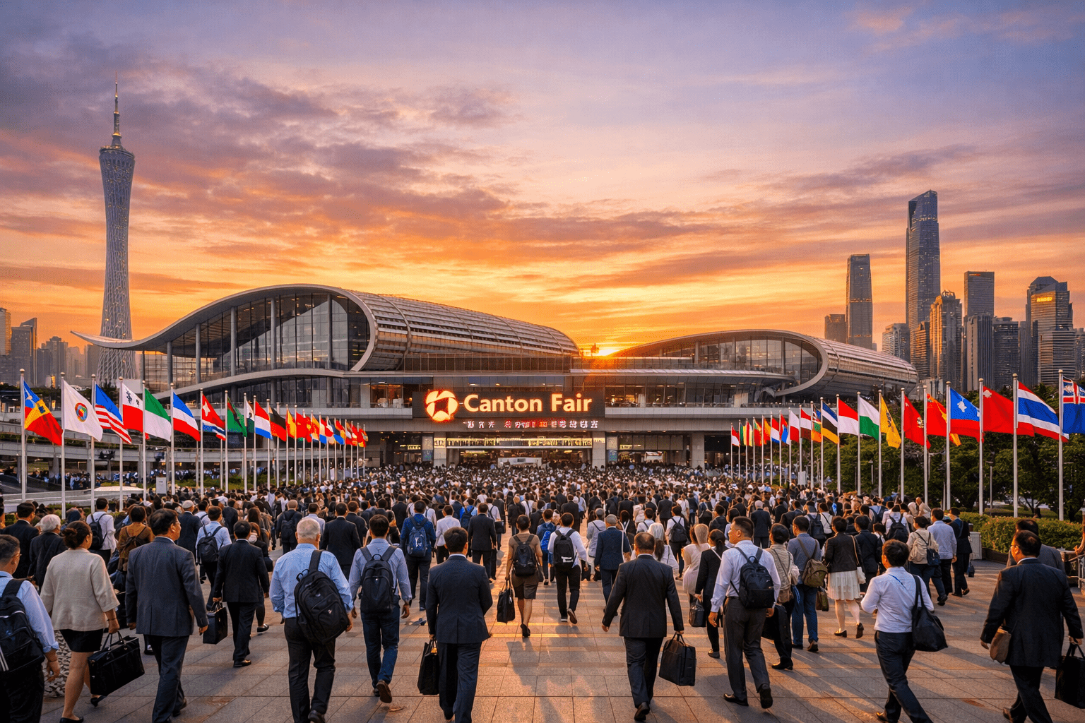 Canton Fair April 2024 Pazhou Complex External View