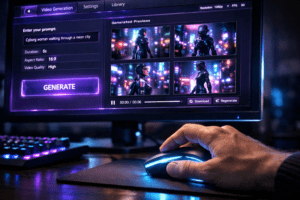 Using AI for fast video editing
