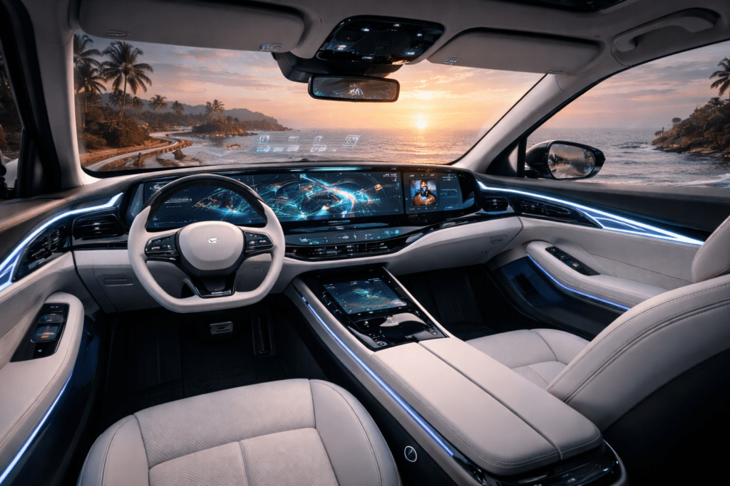 Interior features of Upcoming Cars in India 2026