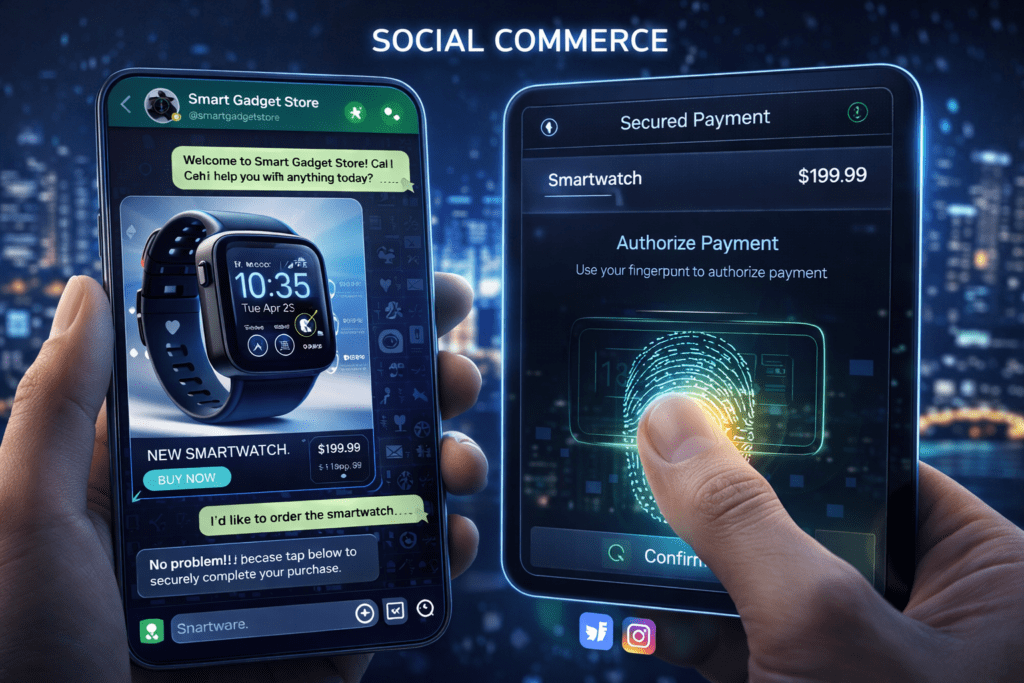 Social commerce strategies for those who Start an E-commerce Business in 2026.