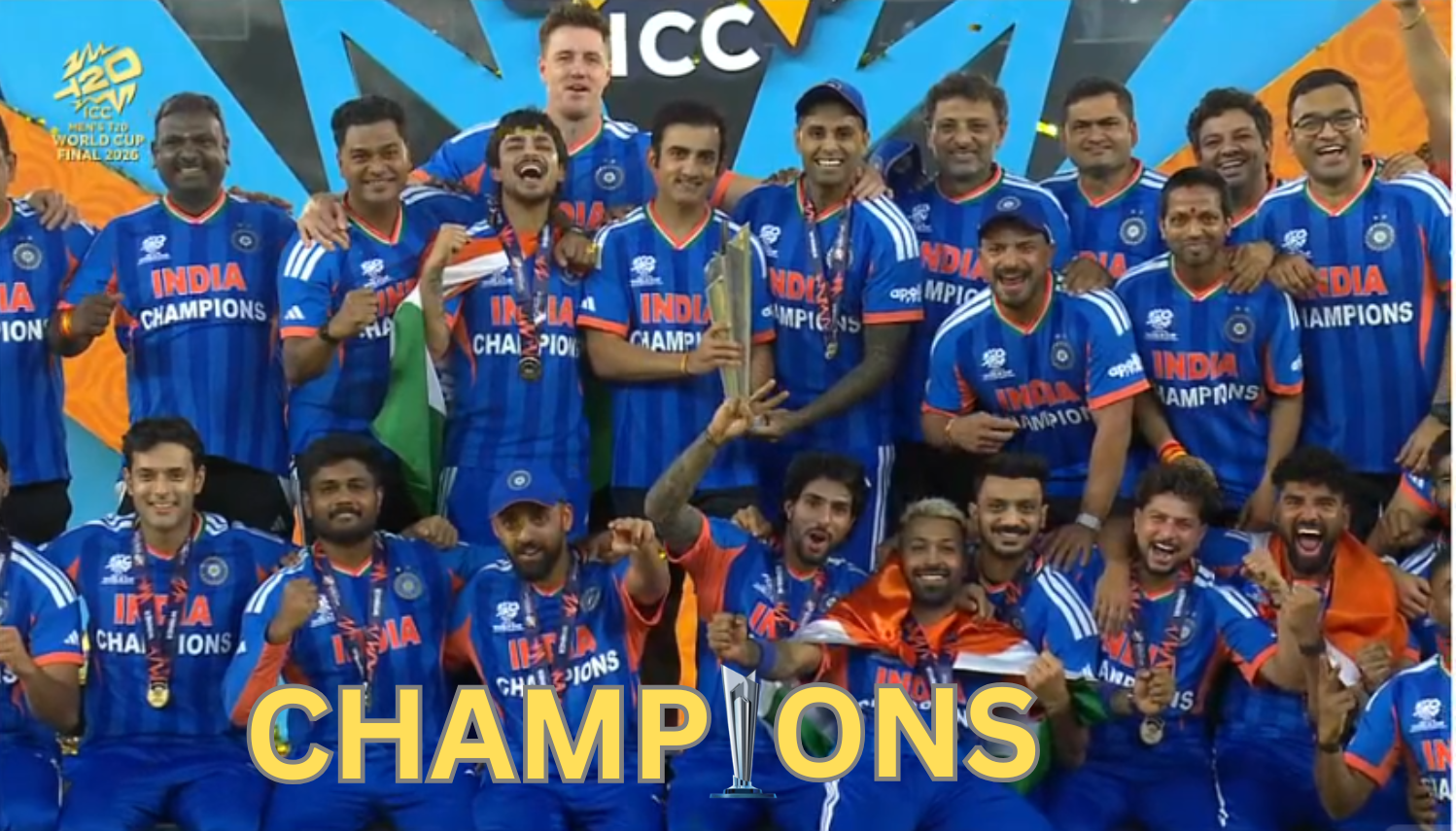 India win T20 WC 2026