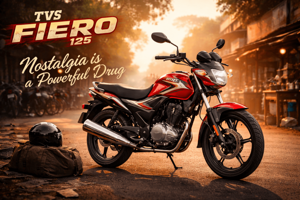 Upcoming Bikes in India 2026 -TVS Fiero 125