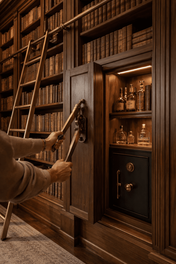 Kitchen island showing Stealth-Tech Interior Design 2026 with through-stone induction.