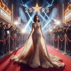 Priyanka Chopra at Oscars 2026 red carpet