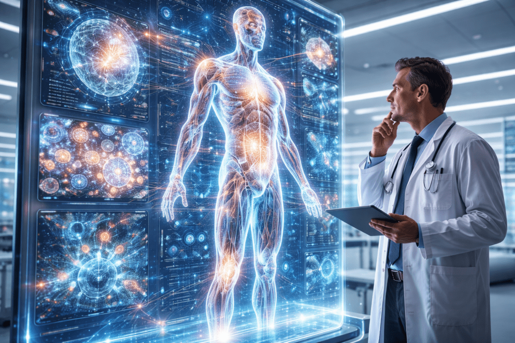 AI-driven autonomous healthcare diagnostics and 3D medical scanning in 2026