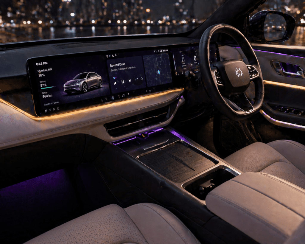 Luxurious interior of Ultra-Affordable Luxury EVs coming in 2026.

