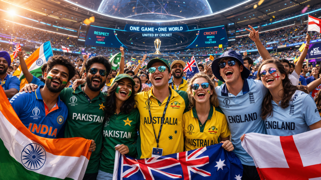 Global Fanbase for Upcoming ICC Cricket Tournaments
